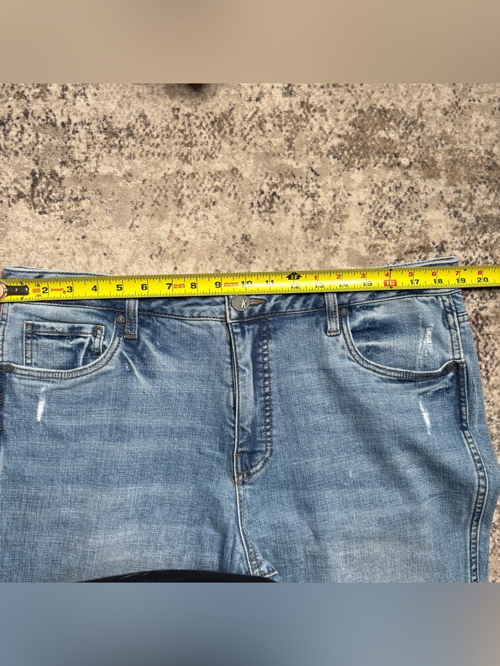 Kut from the Kloth Light Blue Catherine Fab Ab Boyfriend Jeans Size 14 - Picture 4 of 9